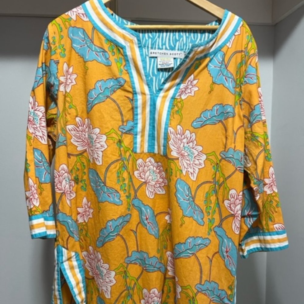 XXXL Gretchen Scott Floral Tunic